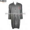 Power Workwear Warehouse Gray Long Lab Coat