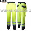 Two Tone HIVI Fluorescent Yellow Reflective Cargo Pants