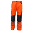 Wholesale OEM Hi Vis Polycotton Fluorescent pants industrial man working trouser