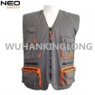 Wholesale Power Gray+Orange Working Vest