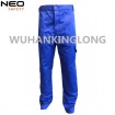 Wholesale Rubber Waist Royal Blue Working Trousers