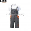 color combination bibpants durable men's working uniform  