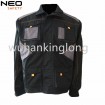 durable jacket poly/cotton color combination workwear men's uniform