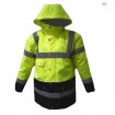 hivi winter jacket worker winter workwear fluorescence worker jacket with reflec