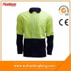 safety jacket 100%cotton Hi-vis workwear shirt