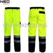 HIVI Yellow Polycotton 60/40 Cargo Pants with Reflective Tape 